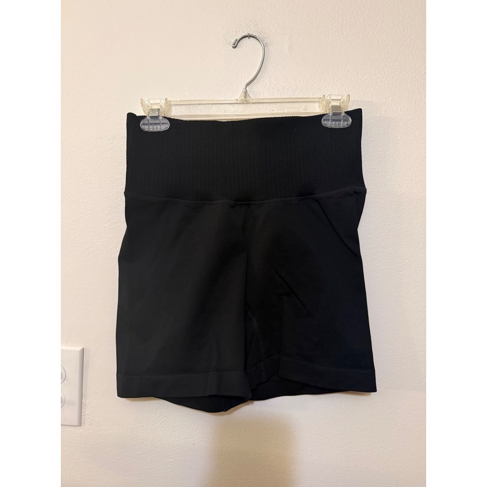 Popflex Supersculpt Seamless Midi Shorts Black Curve Flex (XL) NWOT